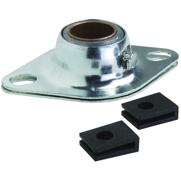 Clesco F2PS-BR-062 Bronze Bearing, Pressed Steel Housing, Self-Aligning F2PS-BR-062